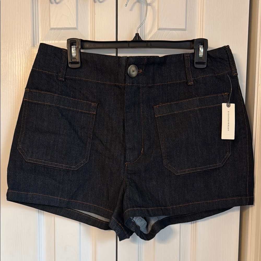 Anthropologie The Colette Shorts by Maeve: Denim Edition 33 BNWT